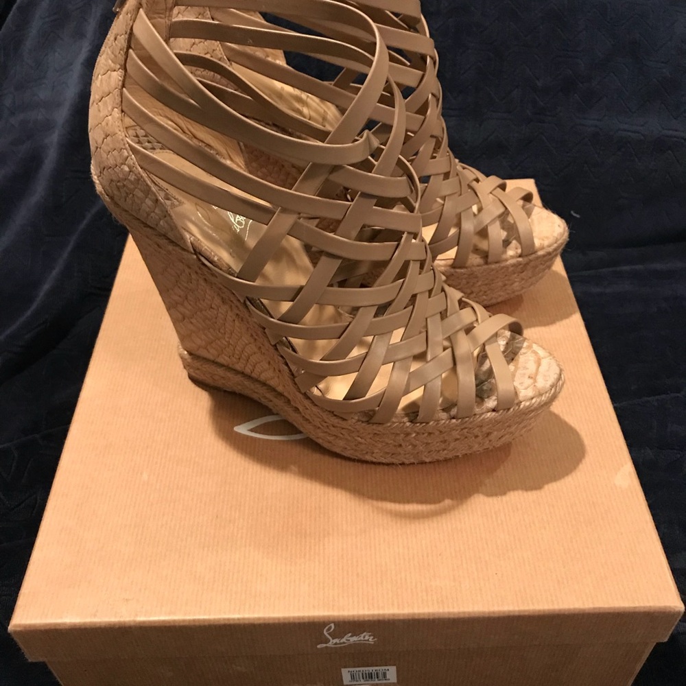 Christian Louboutin espadrilles✨